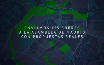 Vivienda en Leganés: enviamos 135 sobres a la Asamblea de Madrid con propuestas reales