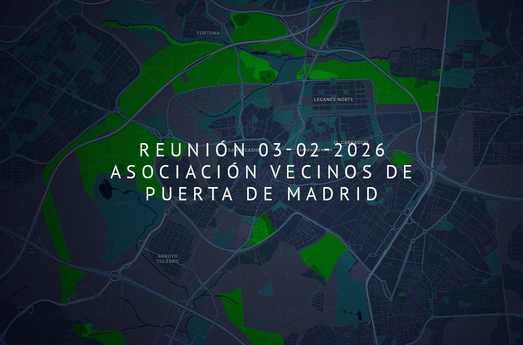 Resumen de la reunión de la Comisión de Vivienda en Leganés